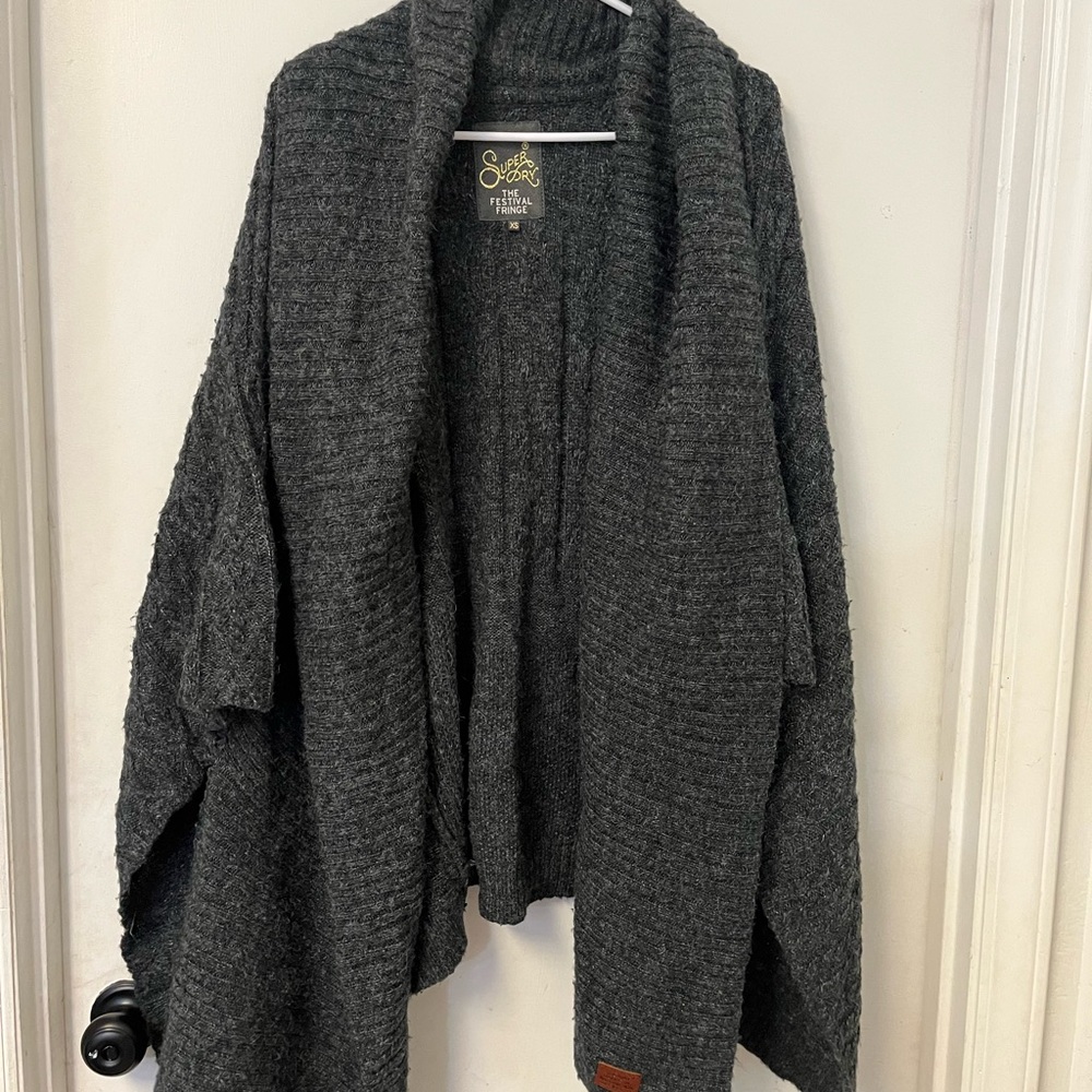 Superdry Dark Gray Knit Sweater